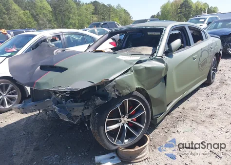 2018 Dodge Charger R/T Scat Pack Rwd from USA, damaged, VIN 2C3CDXGJ0JH163290